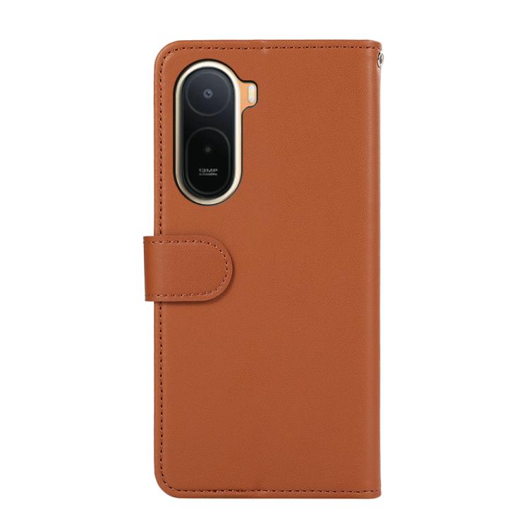 For Redmi A7 Pro 171mm/Poco C85x 5G ABEEL Delicate Texture Splicing RFID Leather Phone Case