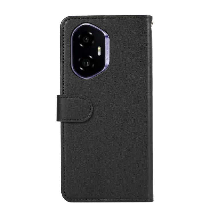 For Honor 400 Global 156.5mm ABEEL Delicate Texture Splicing RFID Leather Phone Case