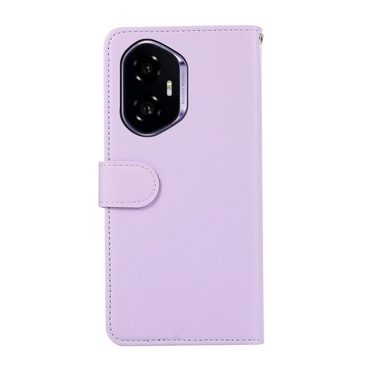For Honor 400 Global 156.5mm ABEEL Delicate Texture Splicing RFID Leather Phone Case