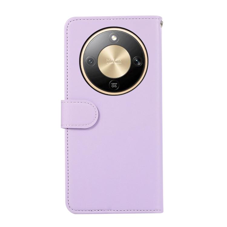 For Honor X9d 5G / Magic8 Lite ABEEL Delicate Texture Splicing RFID Leather Phone Case