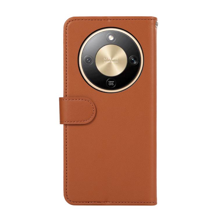 For Honor X9d 5G / Magic8 Lite ABEEL Delicate Texture Splicing RFID Leather Phone Case