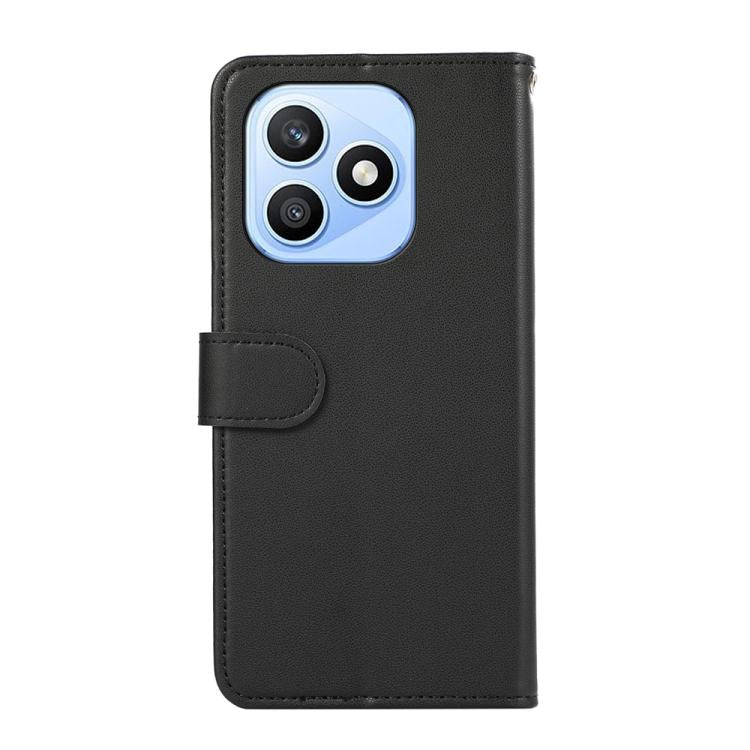 For Honor X8d 4G ABEEL Delicate Texture Splicing RFID Leather Phone Case