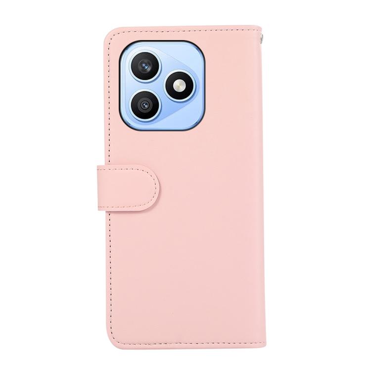 For Honor X8d 4G ABEEL Delicate Texture Splicing RFID Leather Phone Case
