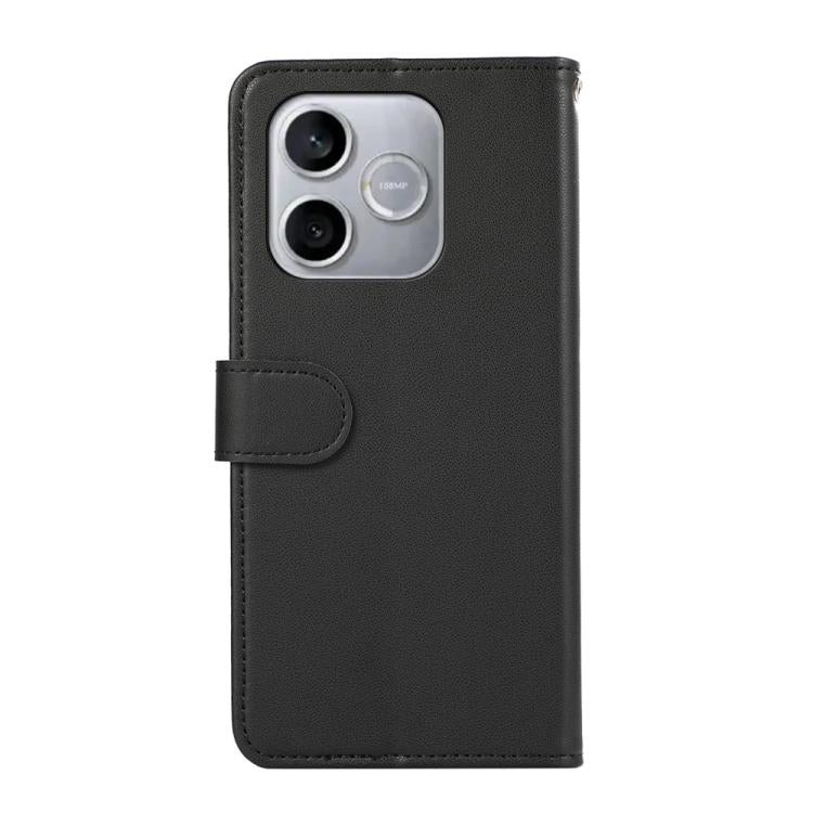 For Honor 600 Lite Global ABEEL Delicate Texture Splicing RFID Leather Phone Case