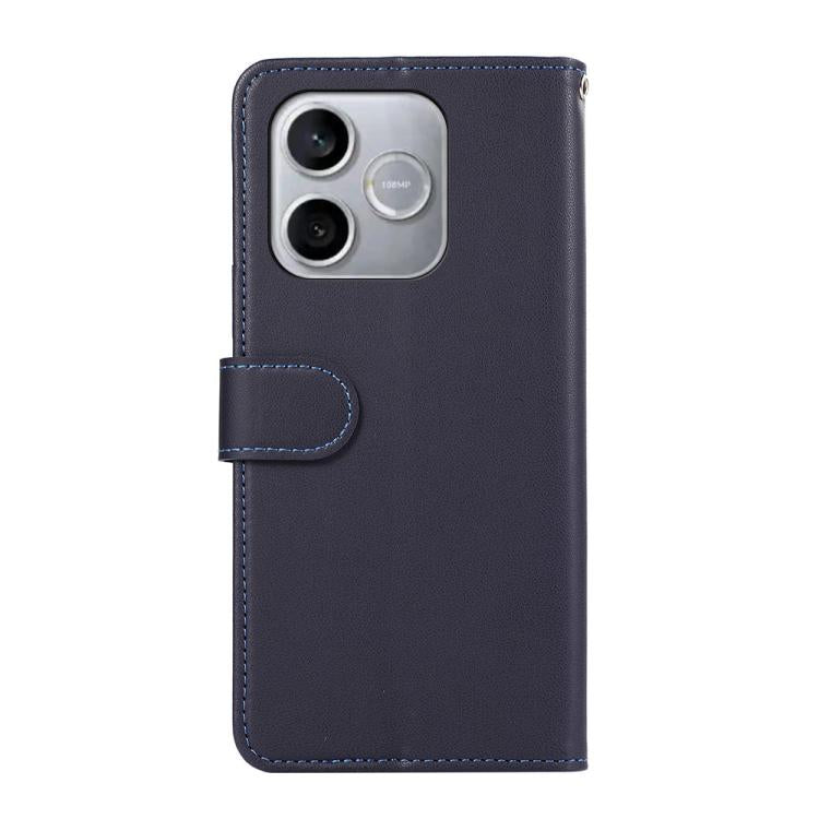 For Honor 600 Lite Global ABEEL Delicate Texture Splicing RFID Leather Phone Case
