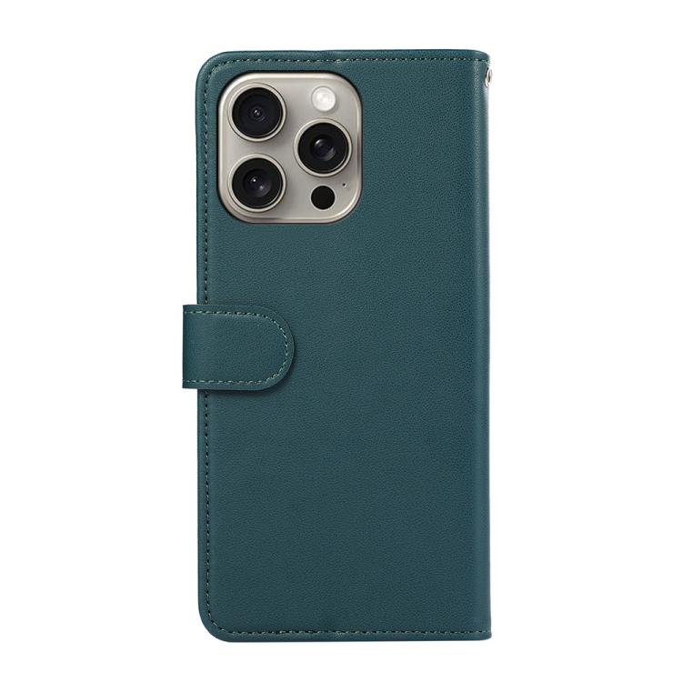 For iPhone 12 Pro ABEEL Delicate Texture Splicing RFID Leather Phone Case