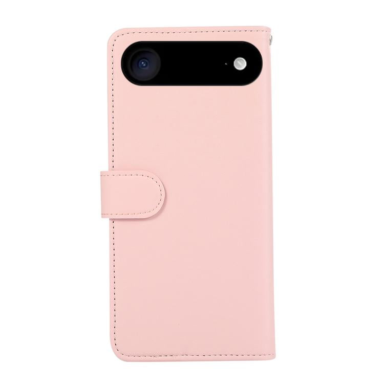 For iPhone Air ABEEL Delicate Texture Splicing RFID Leather Phone Case