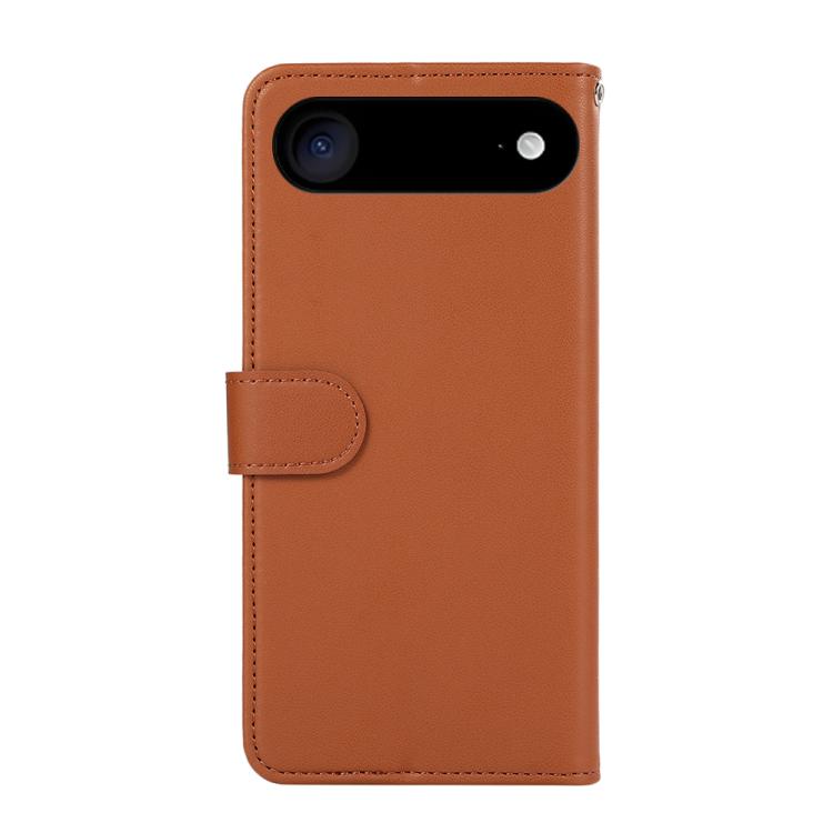 For iPhone Air ABEEL Delicate Texture Splicing RFID Leather Phone Case