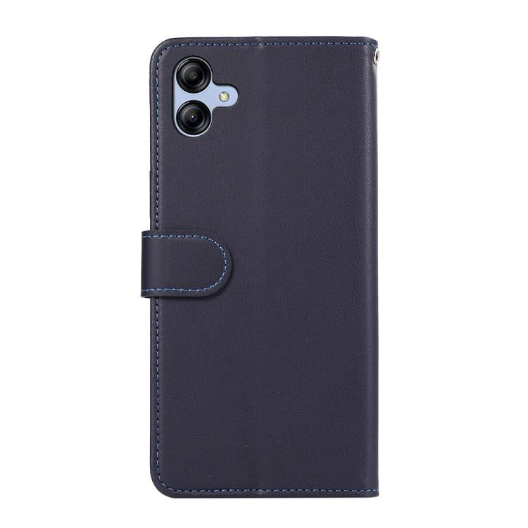 For Samsung Galaxy A05 4G ABEEL Delicate Texture Splicing RFID Leather Phone Case