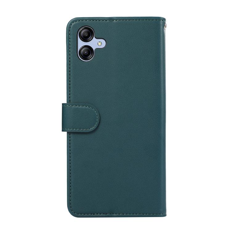 For Samsung Galaxy A05 4G ABEEL Delicate Texture Splicing RFID Leather Phone Case