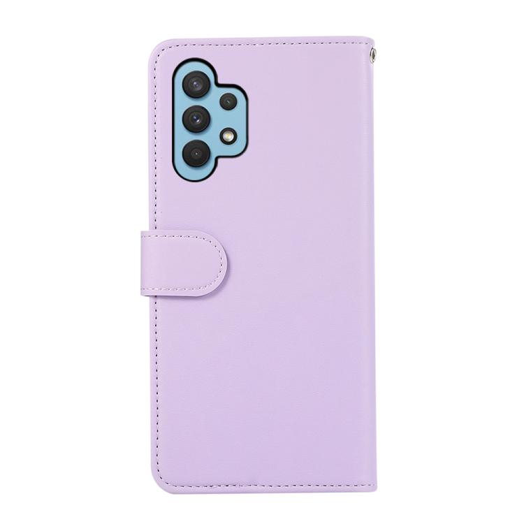 For Samsung Galaxy A32 4G ABEEL Delicate Texture Splicing RFID Leather Phone Case