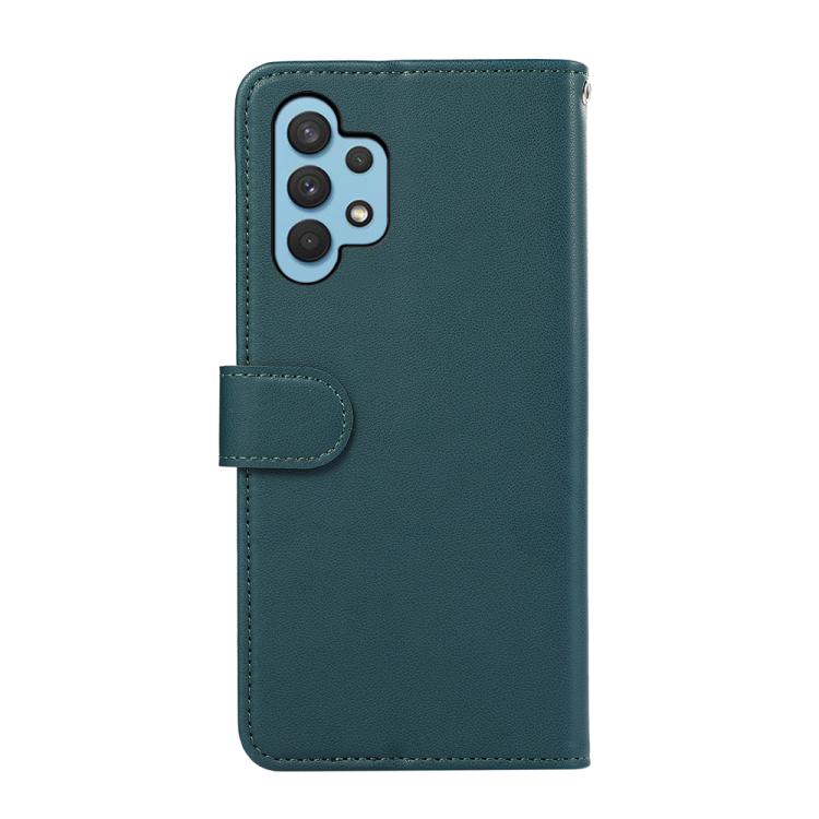 For Samsung Galaxy A32 4G ABEEL Delicate Texture Splicing RFID Leather Phone Case