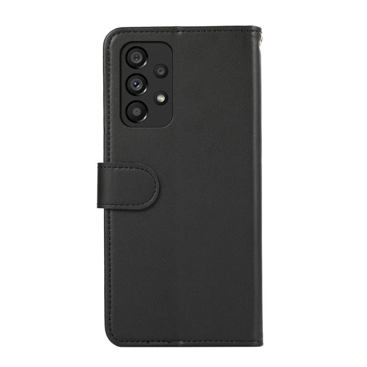 For Samsung Galaxy A33 5G ABEEL Delicate Texture Splicing RFID Leather Phone Case
