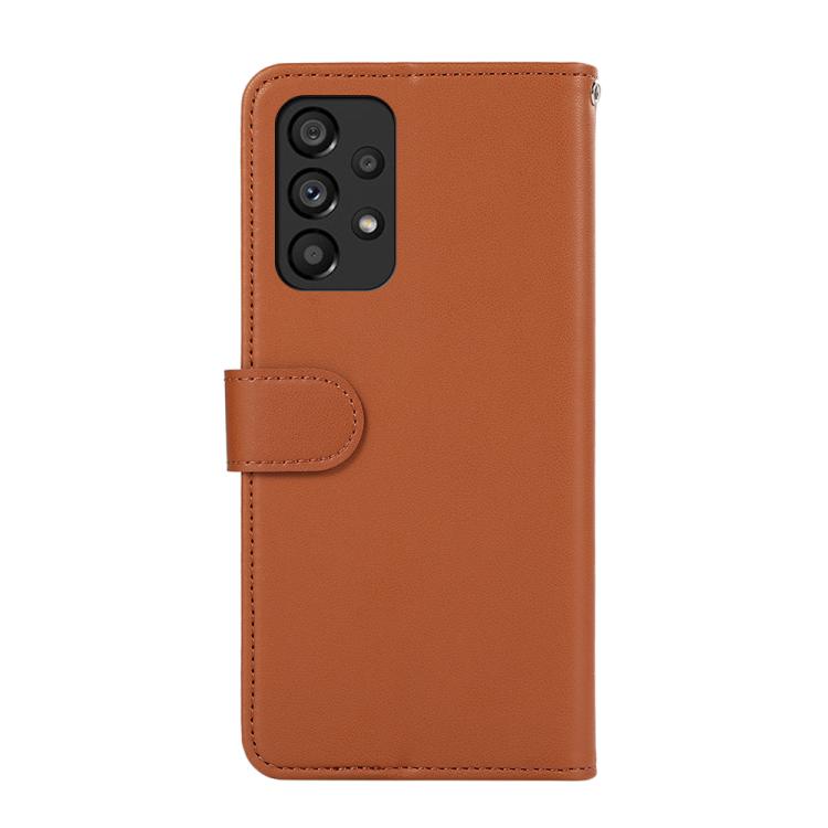 For Samsung Galaxy A53 5G ABEEL Delicate Texture Splicing RFID Leather Phone Case