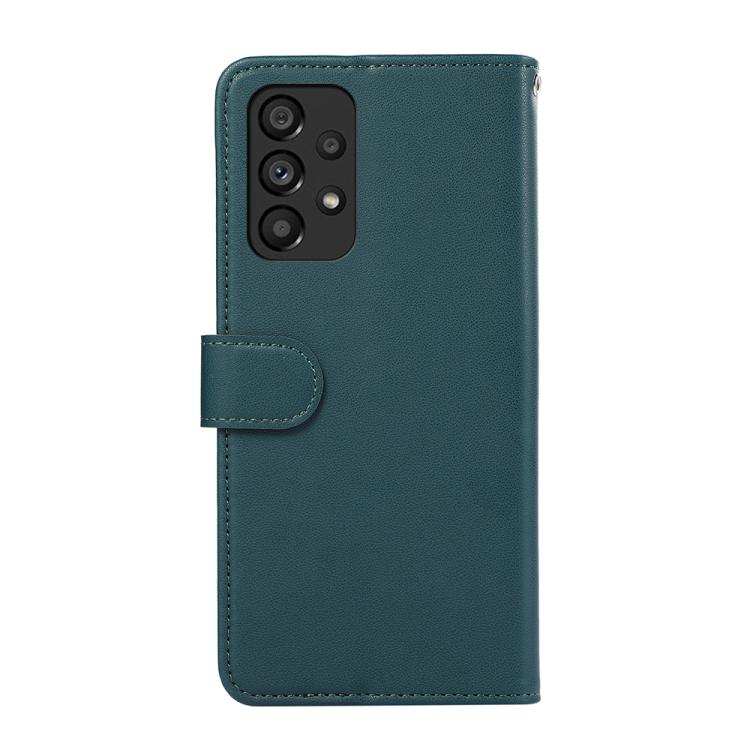 For Samsung Galaxy A53 5G ABEEL Delicate Texture Splicing RFID Leather Phone Case