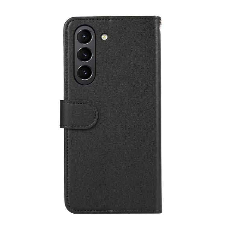 For Samsung Galaxy S21 FE 5G ABEEL Delicate Texture Splicing RFID Leather Phone Case