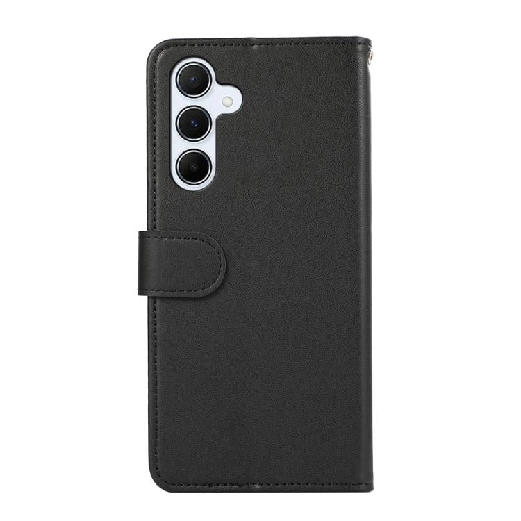 For Samsung Galaxy S24 5G ABEEL Delicate Texture Splicing RFID Leather Phone Case