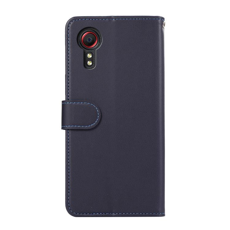 For Samsung Galaxy XCover 7 ABEEL Delicate Texture Splicing RFID Leather Phone Case