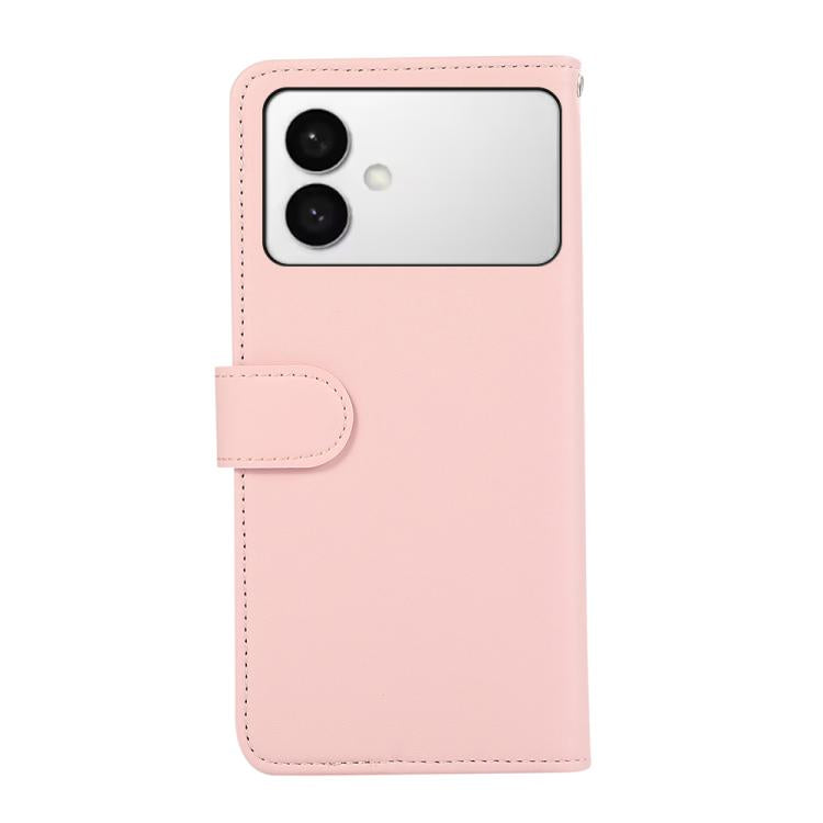 For Samsung Galaxy S26 Edge 5G ABEEL Delicate Texture Splicing RFID Leather Phone Case