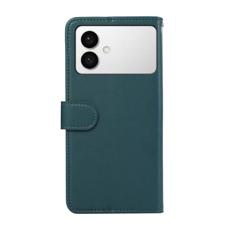 For Samsung Galaxy S26 Edge 5G ABEEL Delicate Texture Splicing RFID Leather Phone Case