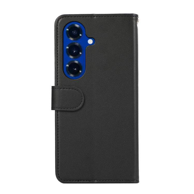 For Samsung Galaxy S26 5G ABEEL Delicate Texture Splicing RFID Leather Phone Case
