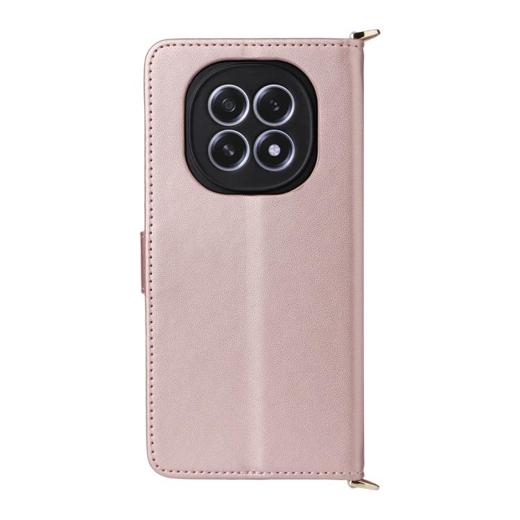 For OPPO F29 5G Global Multifunctional 6-Card Slots Leather Phone Case with Wrist Strap