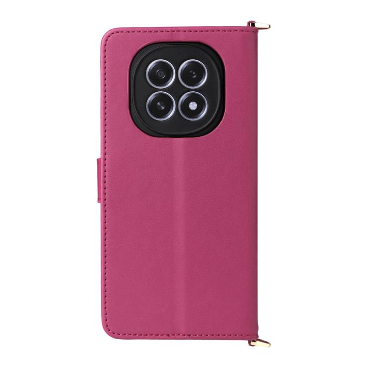 For OPPO F29 5G Global Multifunctional 6-Card Slots Leather Phone Case with Wrist Strap