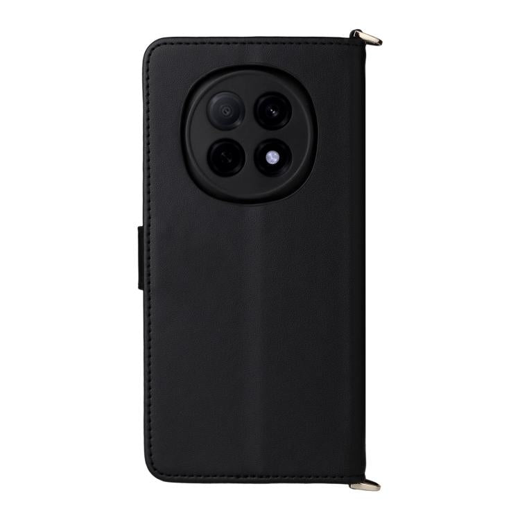 For OPPO F29 Pro 5G Global Multifunctional 6-Card Slots Leather Phone Case with Wrist Strap