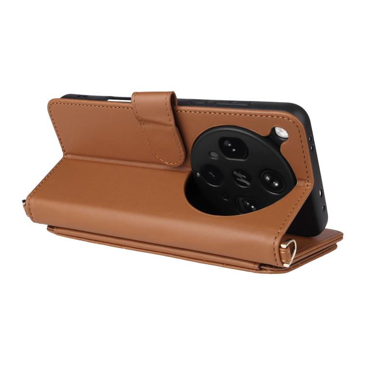 For OPPO Find X8 Ultra Multifunctional 6-Card Slots Leather Phone Case with Wrist Strap