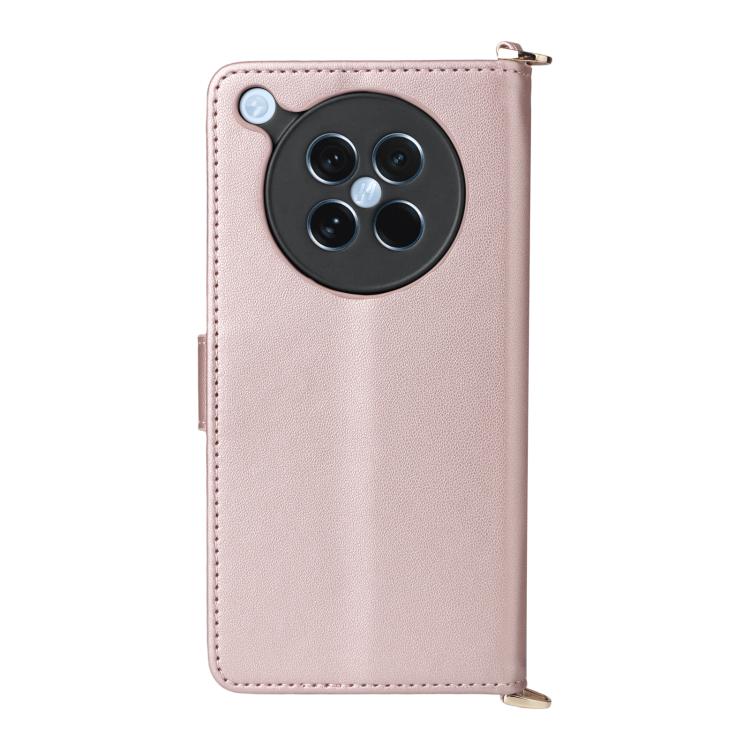 For OPPO Find X8s 5G Multifunctional 6-Card Slots Leather Phone Case with Wrist Strap