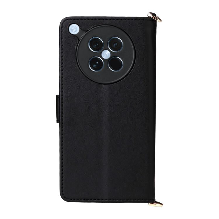 For OPPO Find X8s 5G Multifunctional 6-Card Slots Leather Phone Case with Wrist Strap