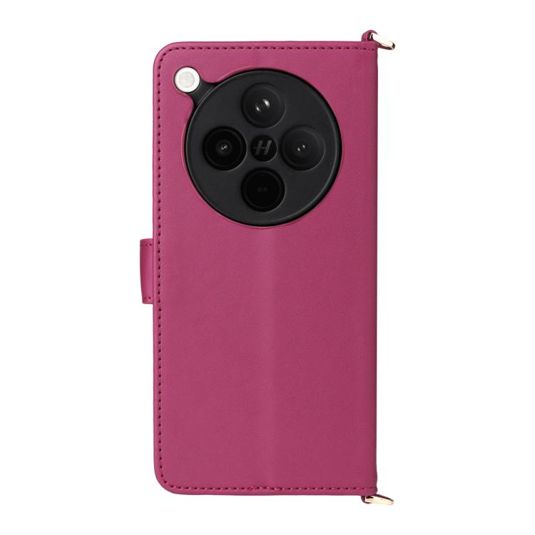For OPPO Find X8s+ 5G Multifunctional 6-Card Slots Leather Phone Case with Wrist Strap
