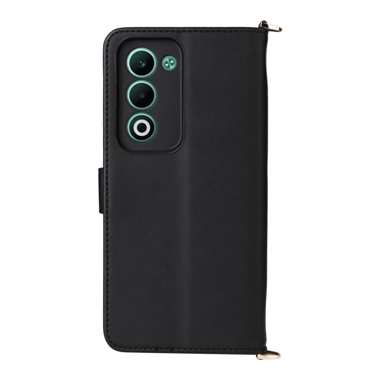 For OPPO A5 5G / 4G Global Multifunctional 6-Card Slots Leather Phone Case with Wrist Strap
