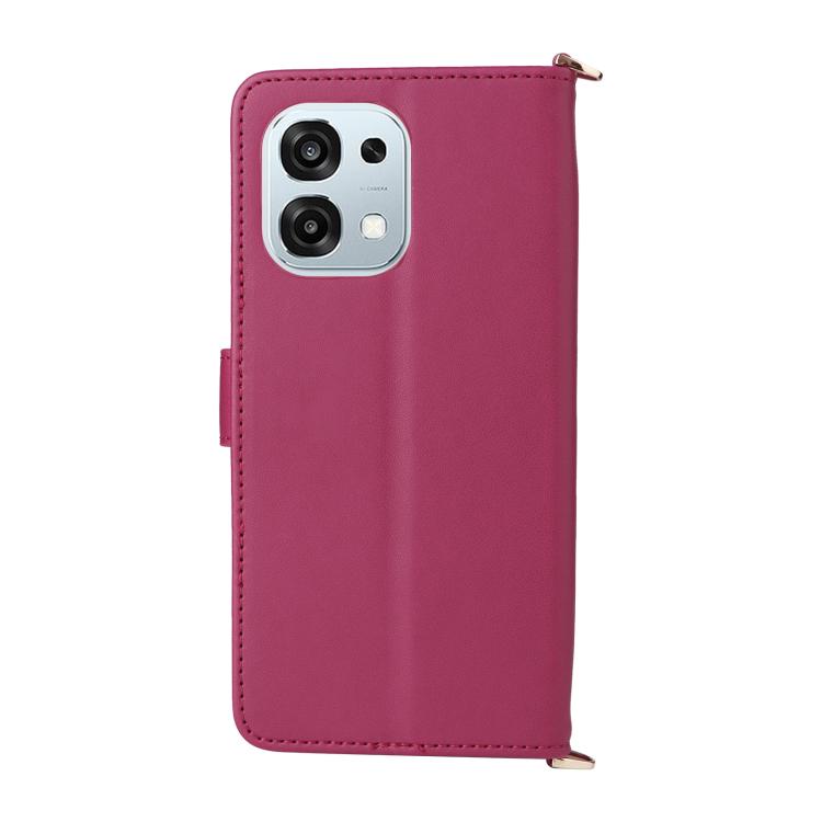 For OPPO A6 Pro 4G / 5G Global / F31 5G Multifunctional 6-Card Slots Leather Phone Case with Wrist Strap