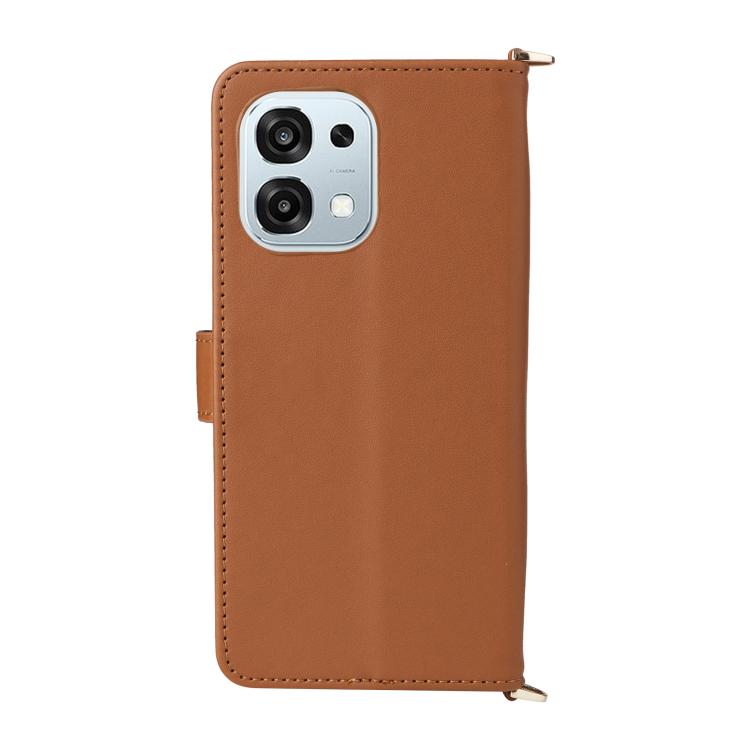 For OPPO A6 Pro 4G / 5G Global / F31 5G Multifunctional 6-Card Slots Leather Phone Case with Wrist Strap