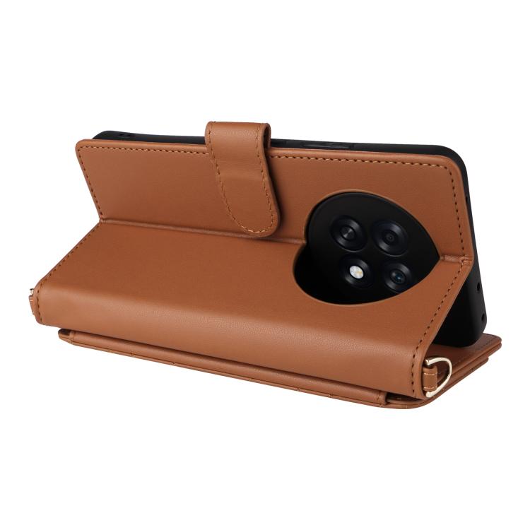 For OPPO A6 Max 5G / F31 Pro+ 5G Multifunctional 6-Card Slots Leather Phone Case with Wrist Strap