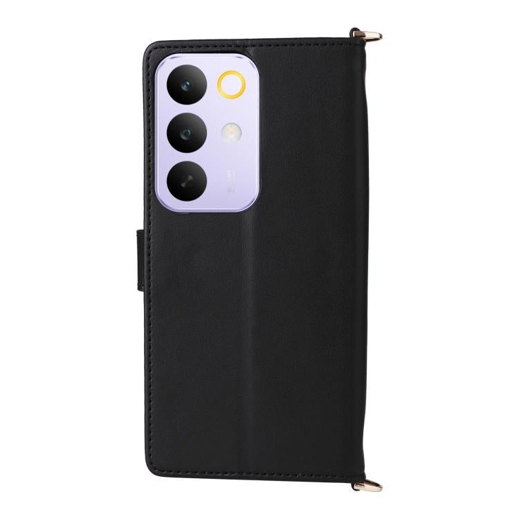 For Realme C85 Pro 4G Multifunctional 6-Card Slots Leather Phone Case with Wrist Strap