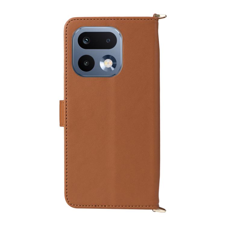 For Realme 16 Pro 5G Global Multifunctional 6-Card Slots Leather Phone Case with Wrist Strap