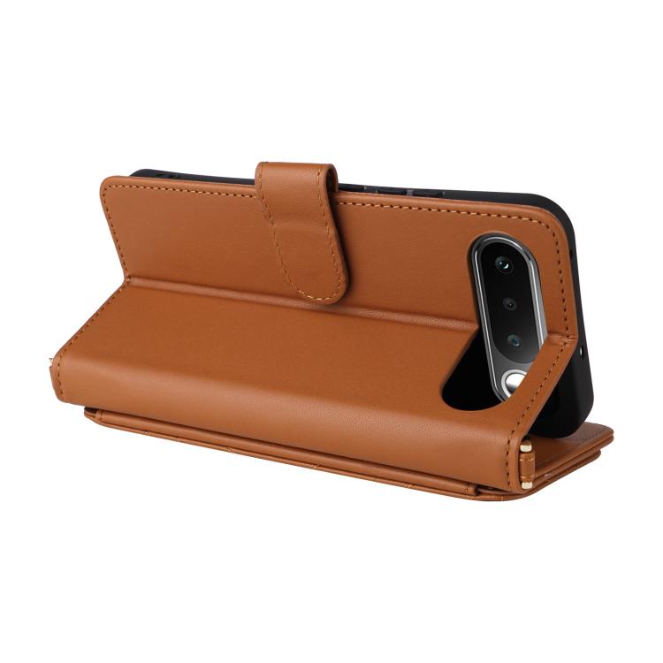 For Realme 16 5G Multifunctional 6-Card Slots Leather Phone Case with Wrist Strap