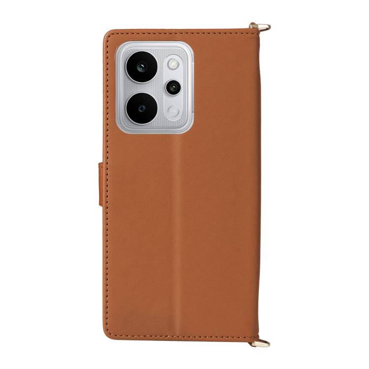For Realme P4 Power 5G Multifunctional 6-Card Slots Leather Phone Case with Wrist Strap