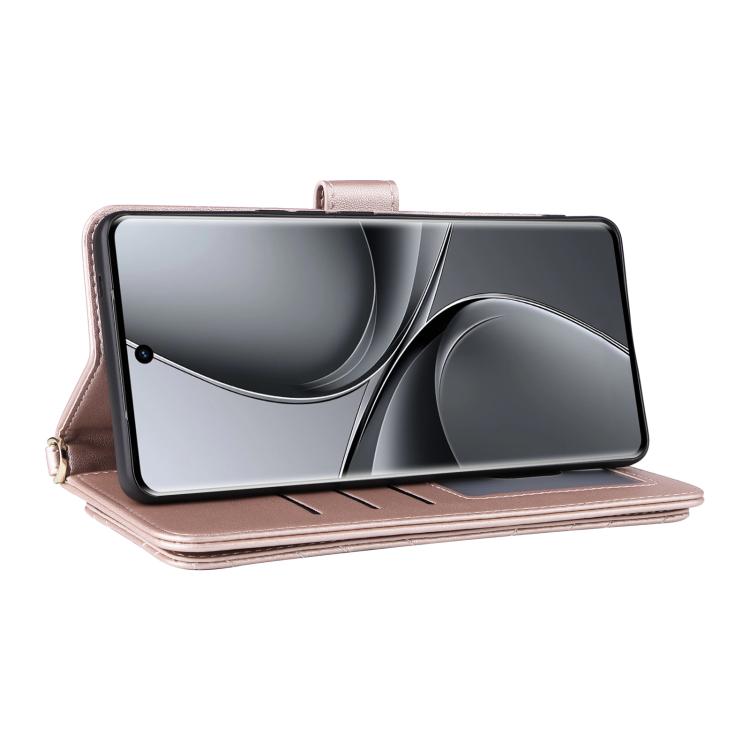 For vivo S19 Pro 5G / V40 5G Multifunctional 6-Card Slots Leather Phone Case with Wrist Strap