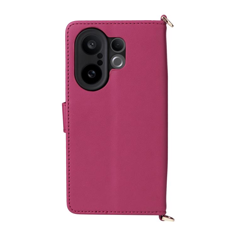 For vivo X200 FE / S30 Pro mini 5G Multifunctional 6-Card Slots Leather Phone Case with Wrist Strap