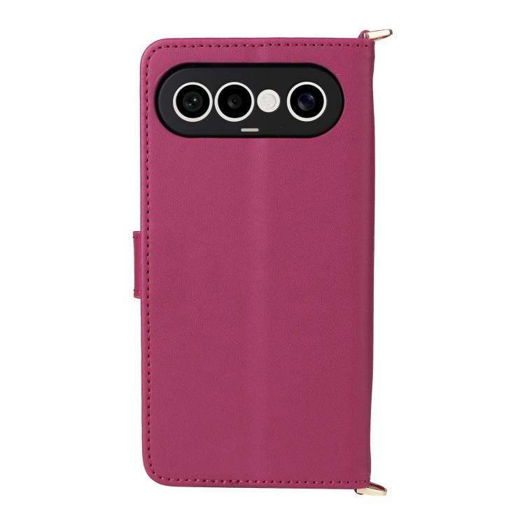 For vivo X300 FE / S50 Pro mini Multifunctional 6-Card Slots Leather Phone Case with Wrist Strap