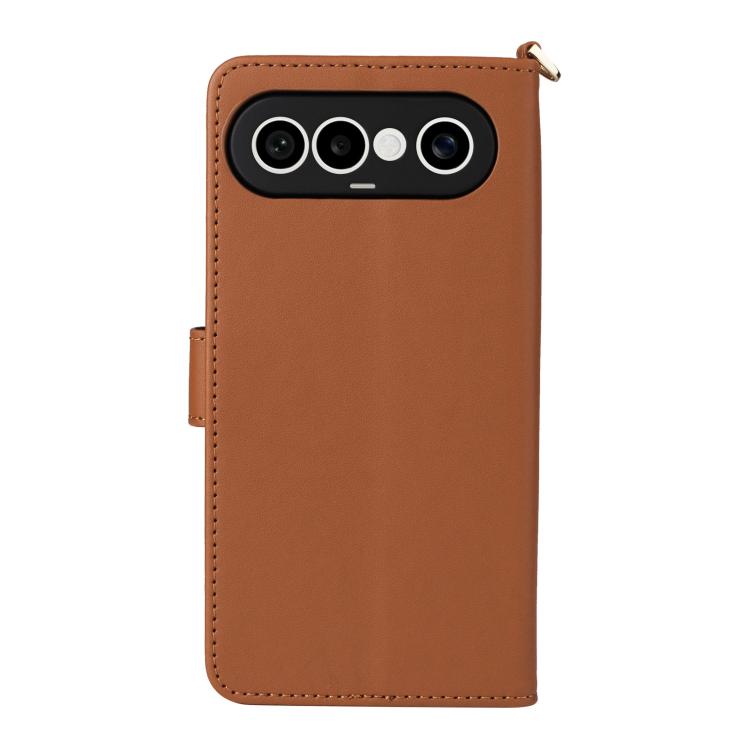 For vivo X300 FE / S50 Pro mini Multifunctional 6-Card Slots Leather Phone Case with Wrist Strap