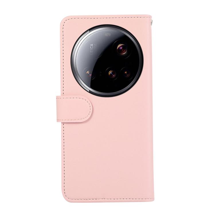 For Xiaomi 15 Ultra ABEEL Delicate Texture Splicing RFID Leather Phone Case