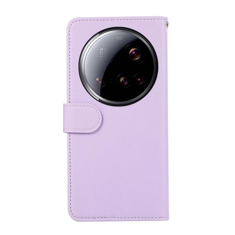 For Xiaomi 15 Ultra ABEEL Delicate Texture Splicing RFID Leather Phone Case