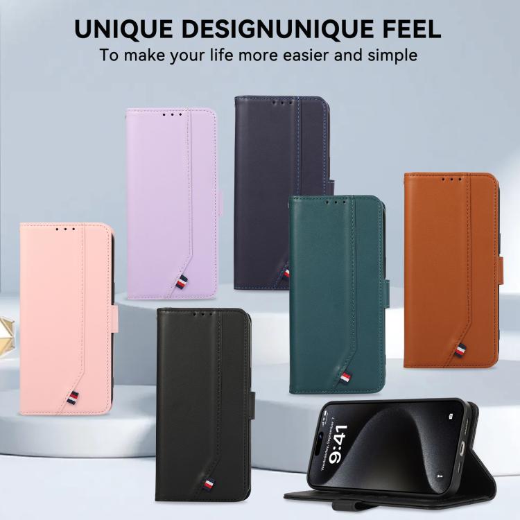 For Xiaomi 15 Ultra ABEEL Delicate Texture Splicing RFID Leather Phone Case