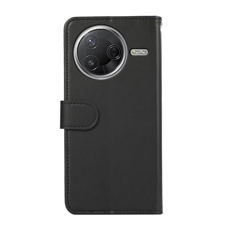 For Xiaomi Poco F7 Pro ABEEL Delicate Texture Splicing RFID Leather Phone Case
