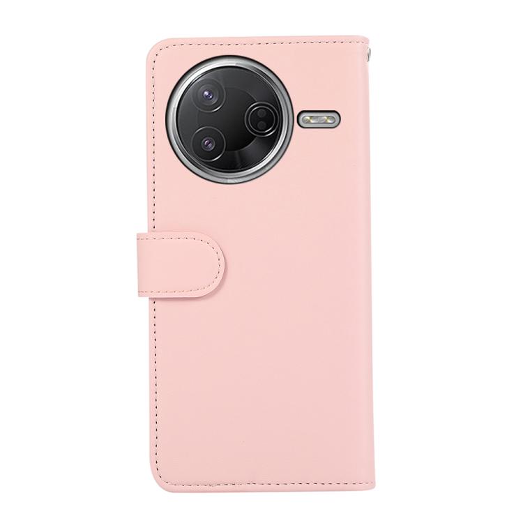 For Xiaomi Poco F7 Pro ABEEL Delicate Texture Splicing RFID Leather Phone Case
