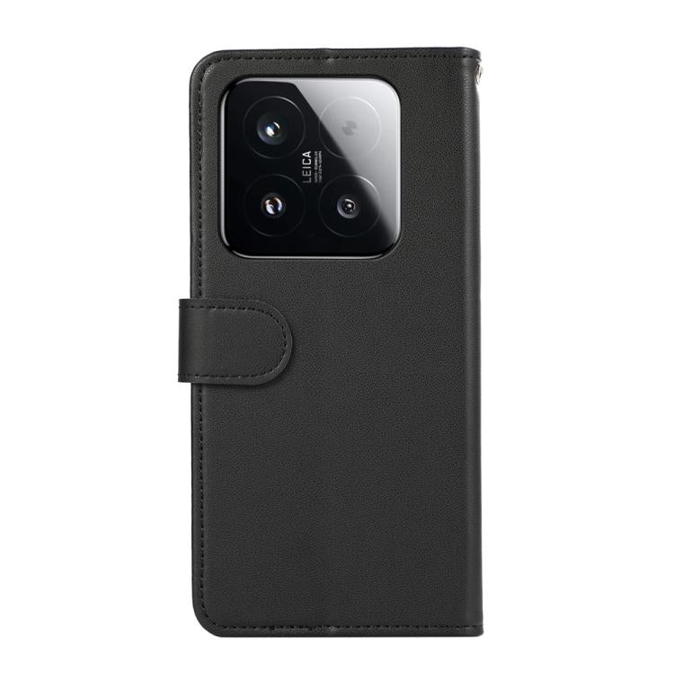 For Xiaomi 15T 5G ABEEL Delicate Texture Splicing RFID Leather Phone Case